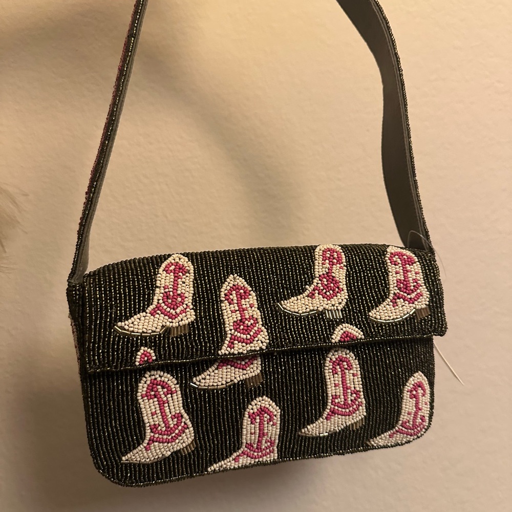 Anthropologie beaded bag